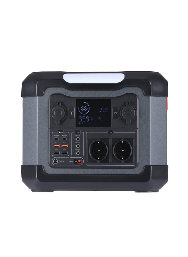 Mobile Home Power Bank For Power Outages, 1200 Watts  Equipped With Wireless Charging For Phones/OPS1200 - Image 4