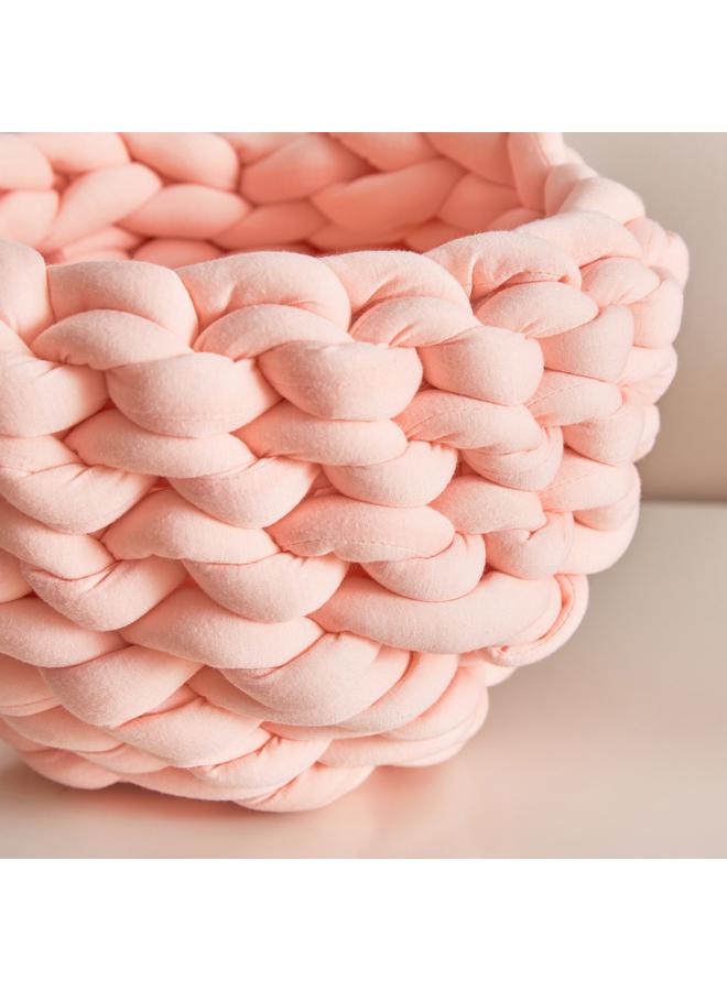 هوم بوكس سلة توروس المحبوكة من Flutterby - 30×15 سم - Image 4