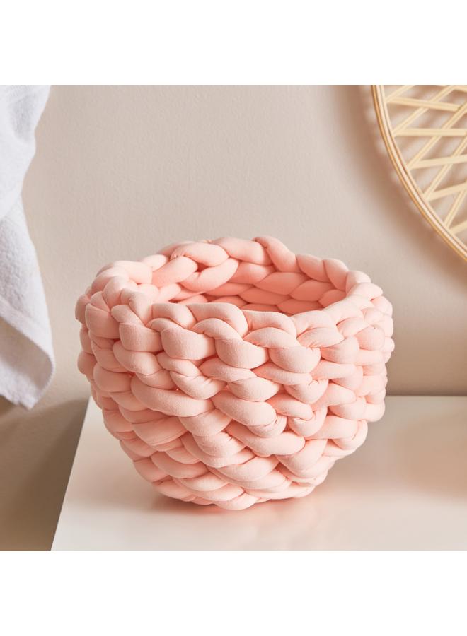 هوم بوكس سلة توروس المحبوكة من Flutterby - 30×15 سم - Image 2