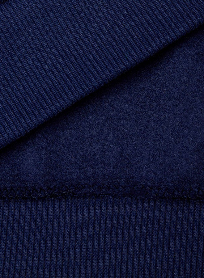 بينيتون هوديي للأولاد دافئ مع شعار - Image 3