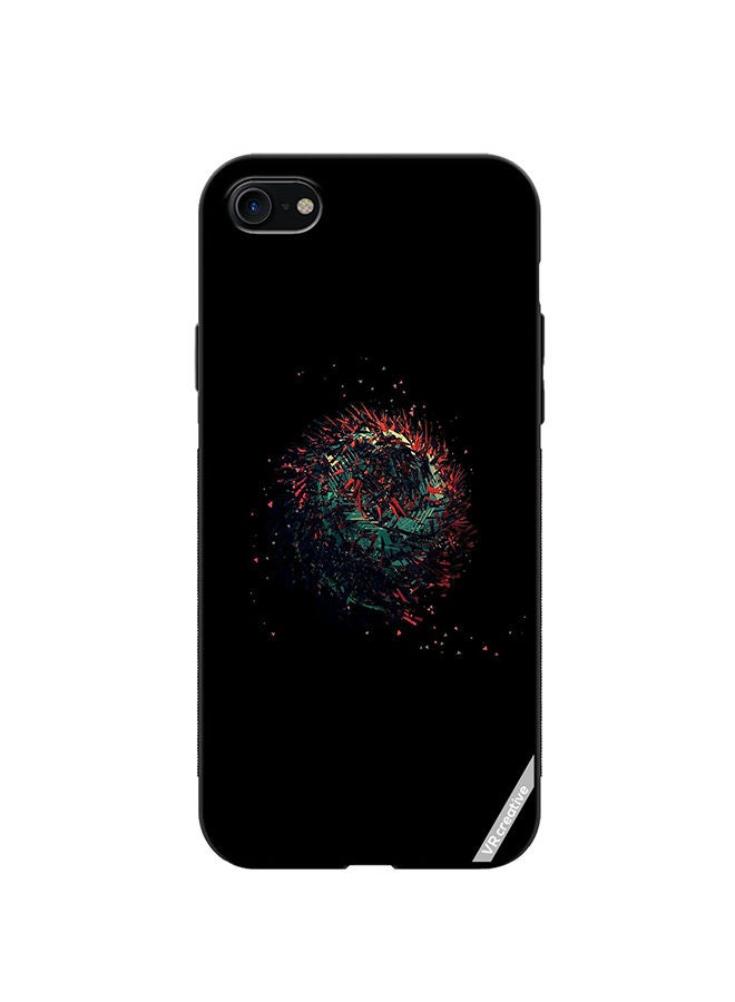 VR CREATIVE Protective Case Cover For Apple iPhone SE (2022) Multicolor Design - Image 1