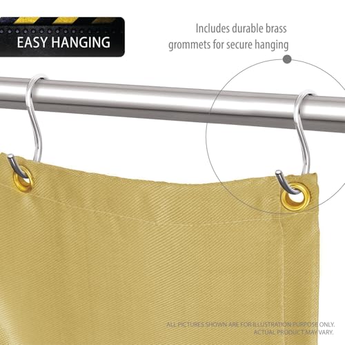 Deke Home - Fireproof Welding Blanket 4x6 ft, Heavy-Duty Fiberglass Fire Shield for Welding, Heat Resistant 1,000°F, Fire Retardant, Fireproof Insulation Blankets for Home, Kitchen & Industrial Use - Image 4