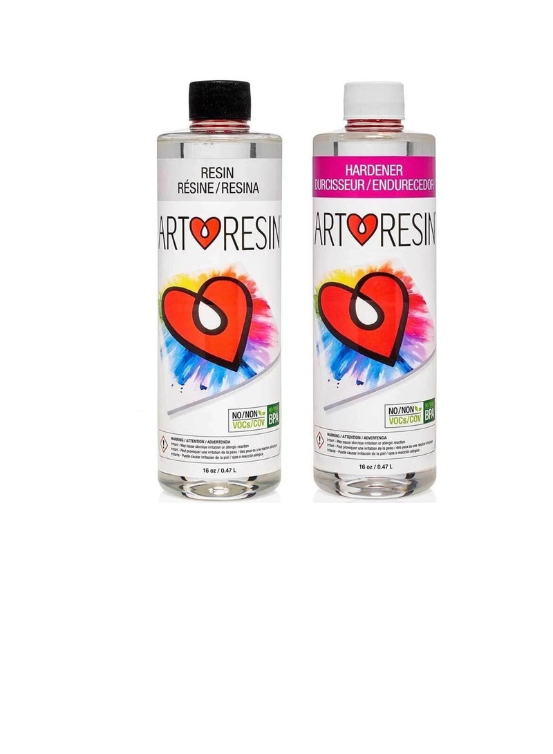 مجموعة بدء استخدام راتنجات الايبوكسي غير السامة من ArtResin 32 أونصة - Image 3