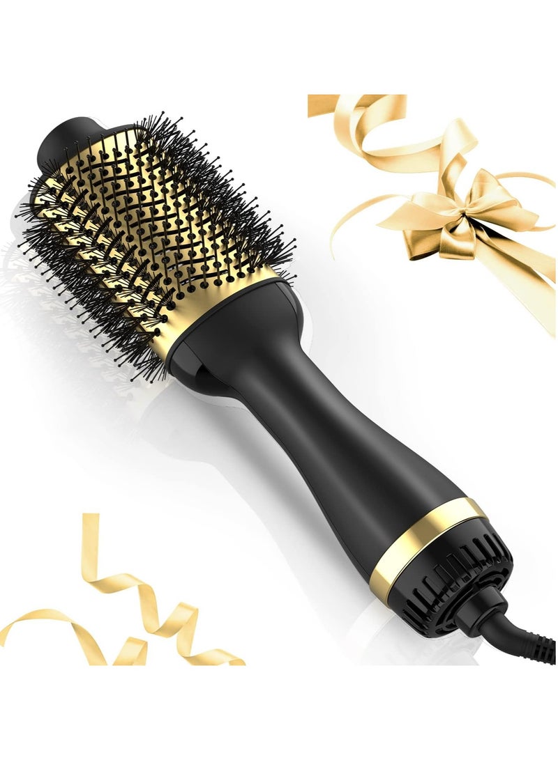Generic Hair Dryer Brush Blow Dryer Brush in One, One-Step Hair Dryer and Volumizer, Negative Ion Ceramic Brush Blow Dryer Styler, Hair Brush Dryer  - Image 1