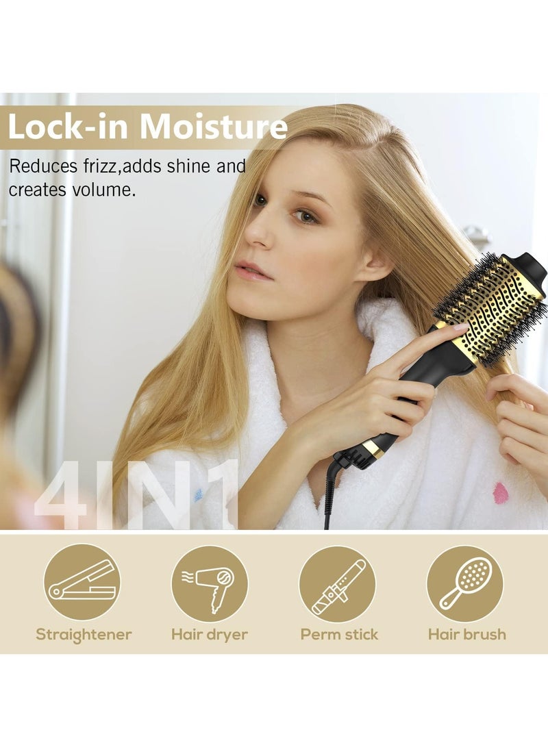 Generic Hair Dryer Brush Blow Dryer Brush in One, One-Step Hair Dryer and Volumizer, Negative Ion Ceramic Brush Blow Dryer Styler, Hair Brush Dryer  - Image 3