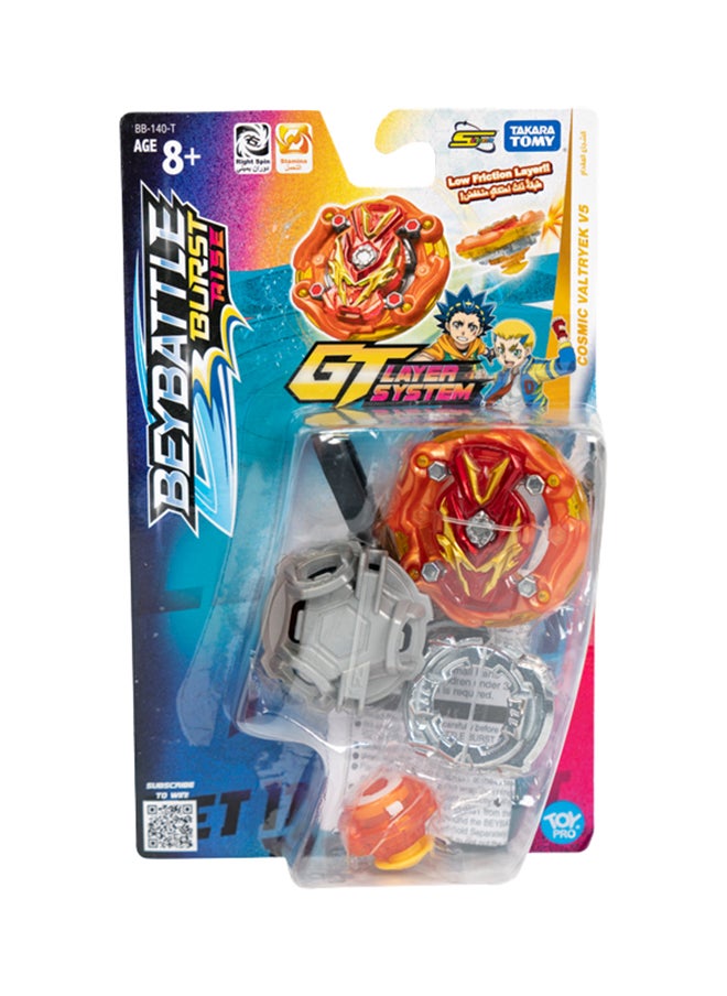 BEYBATTLE BURST Beybattle Burst S4 Starter Cosmic Valtryek V5  - Image 1