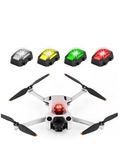 Drone Strobe Lights, FAA Anti-Collision Lighting Light Night Flight with 4 Colors for DJI Mini 3 Pro/Air 2S/Air 2/Mavic Mini/Mavic Pro/FPV/Holy Stone Quadcopters Accessories