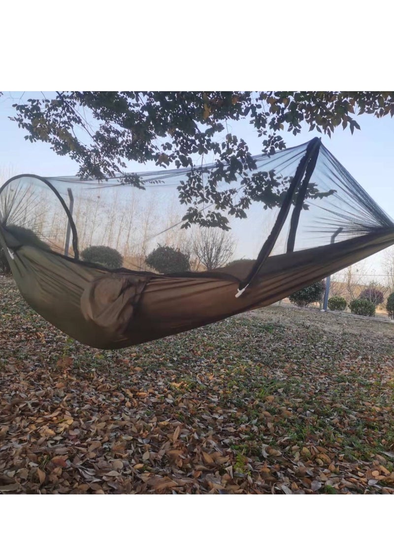 Loquat Outdoor Portable Garden Canvas Hammock Army Green  - Image 3