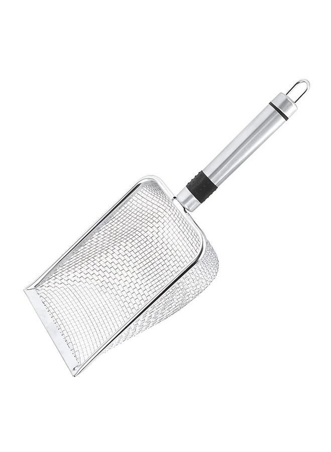 Stainless Steel Cat Litter Scoop Heavy Duty Open Mesh Design Efficient Easy Clean Hygienic - Image 1