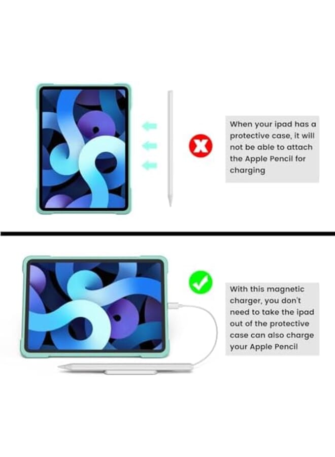 Excefore Ipad Pencil Charging Cable Compatible With Pencil 2Nd Generation Save Your Ipad Battery Life Stylus Charging Cord  - Image 2