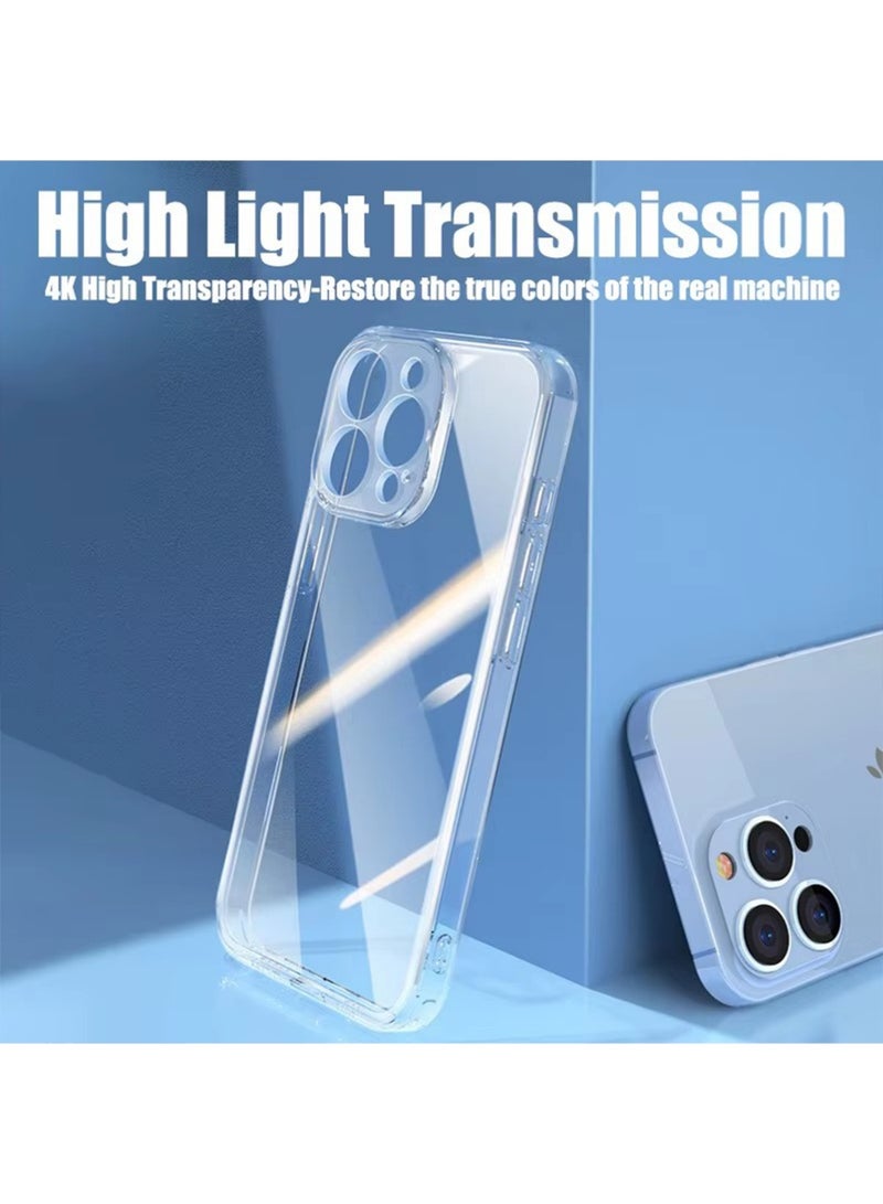 إكس ليفيل جراب شفاف من مادة TPU لهاتف iPhone 16 Pro Max - نحيف للغاية، مقاوم للصدمات، مقاوم للاصفرار، مقاوم للخدش، متوافق مع الشحن اللاسلكي، فتحات دقيقة، قبضة مُحسّنة - شفاف (لهاتف iPhone 16 Pro Max) - Image 4