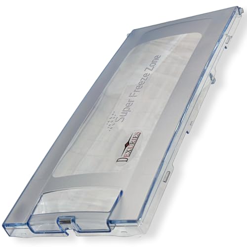 DEXURIES Freezer Door for Samsung Direct Cool Super Freeze Zone Single Door Refrigerator/Fridge Crystal Clear Durable Replacement Freezer Door (Round Lock) (Samsung Old Model (DA63-14007A) (Pack of 1) - Image 1