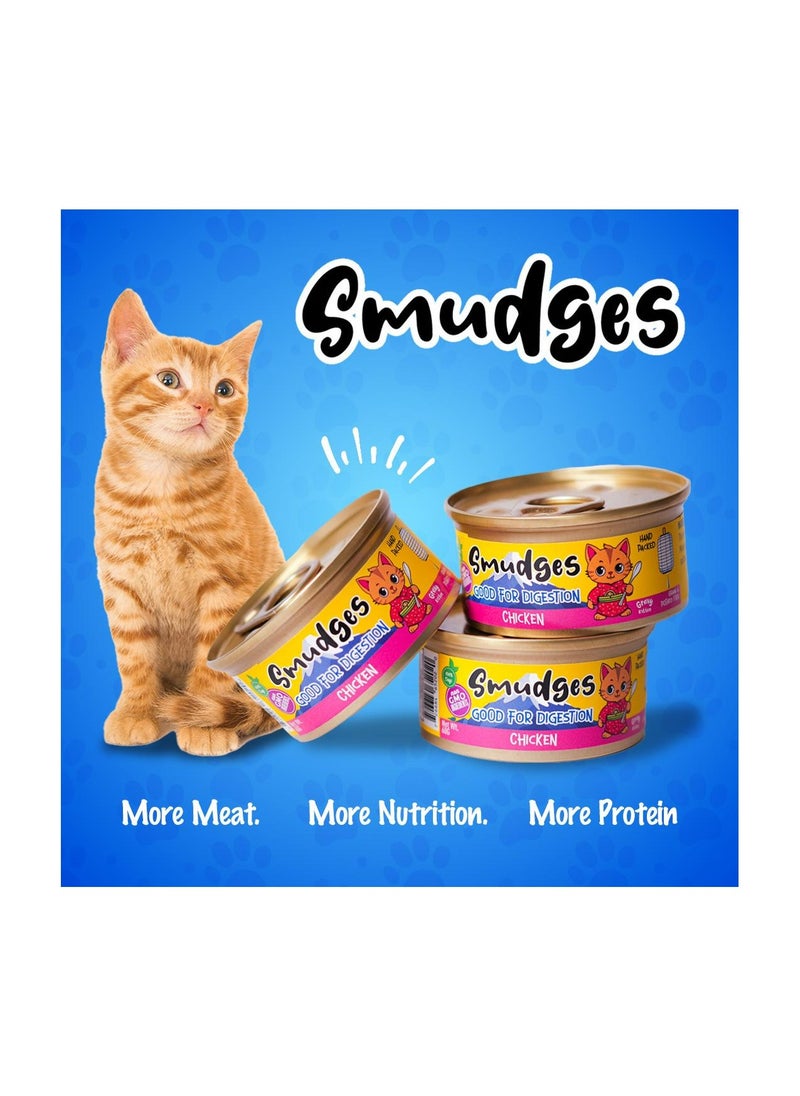 Adult Cat wet food with Chicken Flakes in Gravy 80g- Pack of 24 - pzsku/ZE4839CA64324C4991DFEZ/45/_/1732715905/92ccd876-2104-4434-a42e-50bef8a67b72