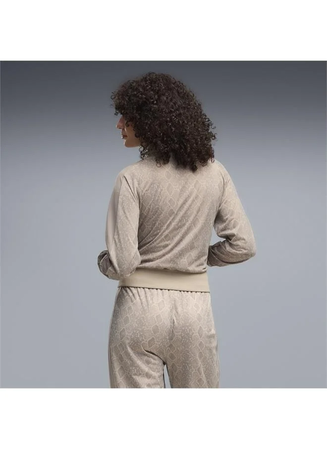 Puma T7 Snake Print Short Track Jacket Women