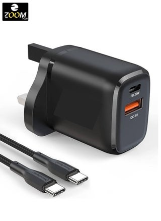 Powerful 36W PD 3.0 Wall Charger with 36W Super Fast Charging Type-C Port and a USB Port - pzsku/ZE483B42F733D0DEF5ECEZ/45/_/1700242510/a13e3084-631d-4cdf-bbe4-2422a0302405