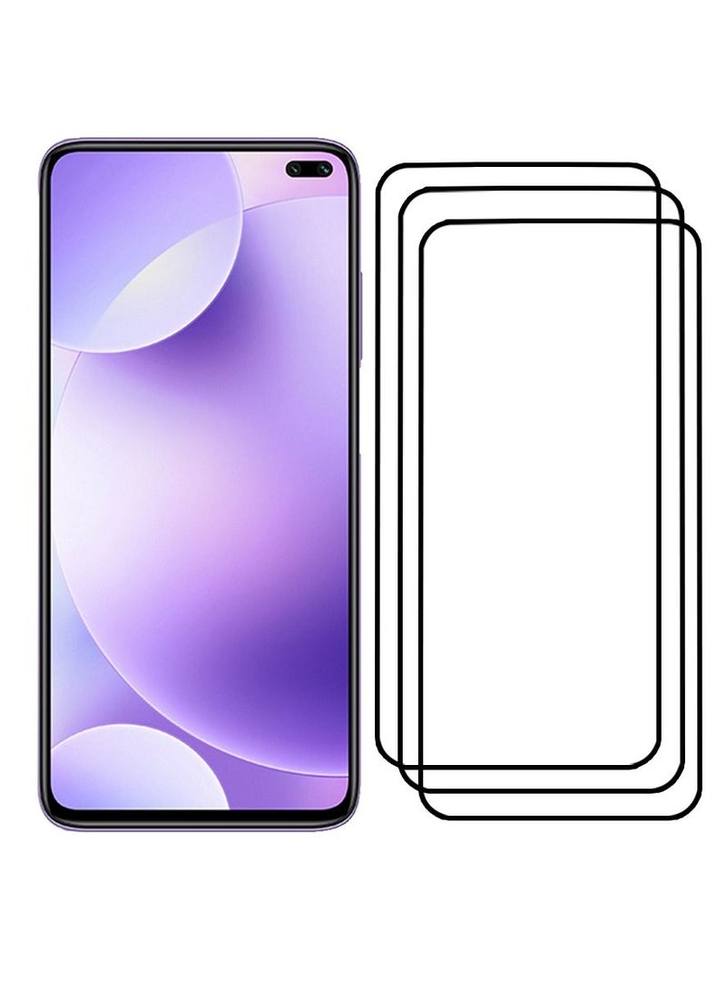 CATANES 3 Pack For Xiaomi Redmi K30 5G Screen Protector Tempered Glass Full Glue Back - Image 2