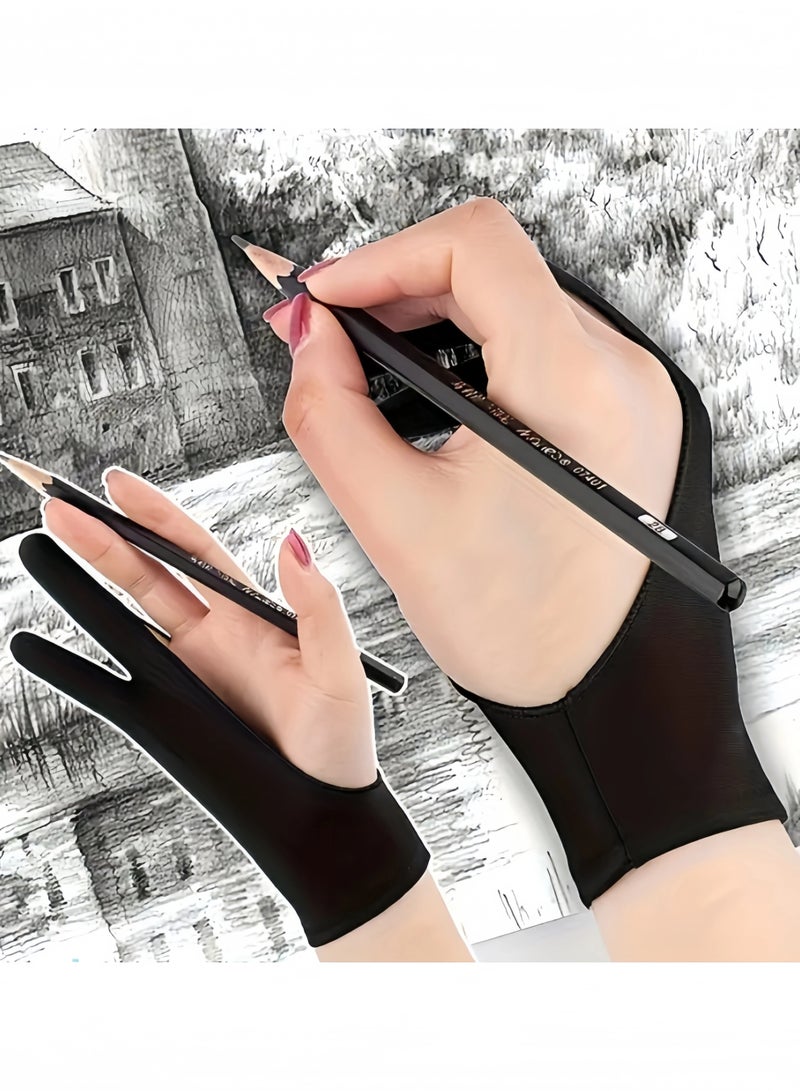 M Code - Painting Glove Painting Anti-Sweat Sketch Oil Painting Hands Art - Image 3