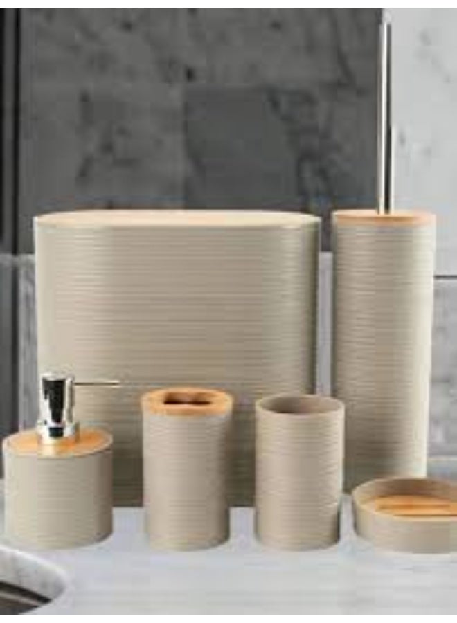 oval bathroom set