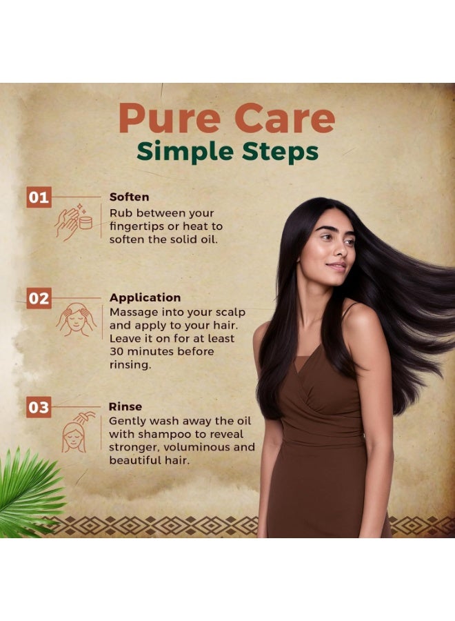 دابر زيت دابر أملا باتانا الخام ١٠٠٪، ١٢٠ غرام | يُعزز نمو الشعر، ويمنع تساقطه وترققه، ويُحسّن نعومته ولمعانه | باتانا طبيعي، غير مكرر، ونقي | مُستخلص من هندوراس بأعلى معايير الجودة - Image 5