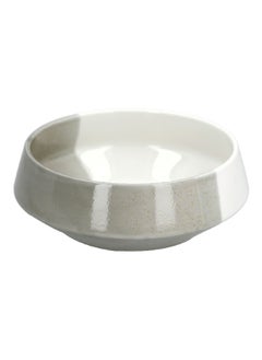 Easy Life Two-Toned Durable Round Soup Bowl Taupe and White 18 cm R2866#DBEI  - Image 1