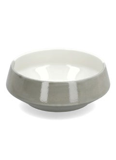 Easy Life Two-Toned Durable Round Soup Bowl Taupe and White 18 cm R2866#DBEI  - Image 2