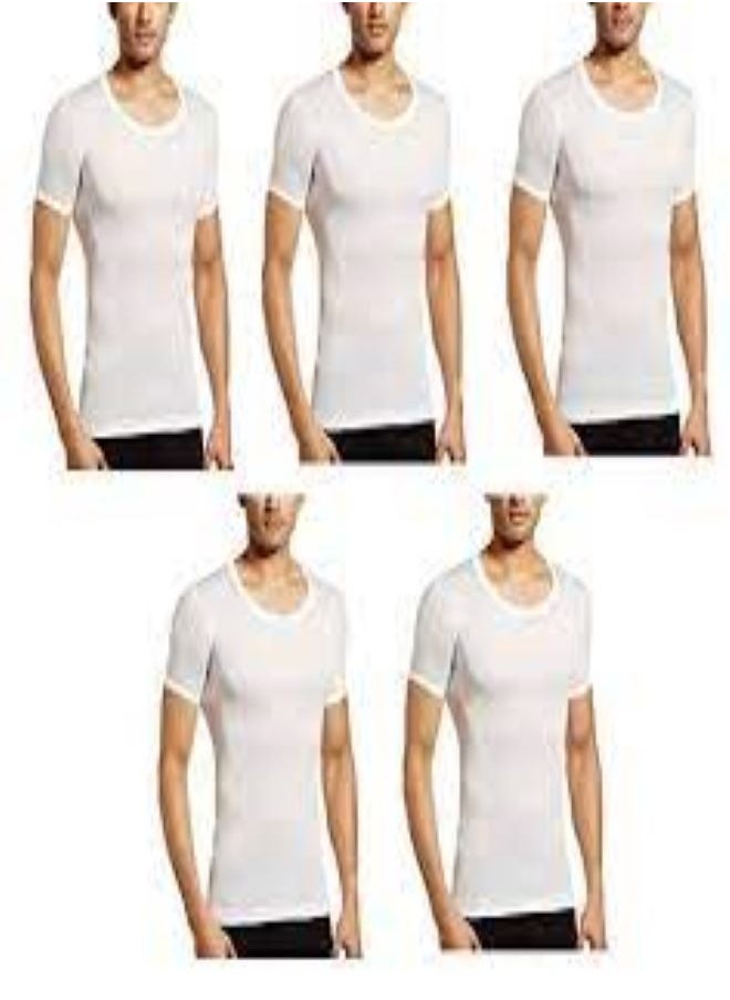 Lux - LUX VENUS Mens Solid Vest Pack of 3 Small - Image 1
