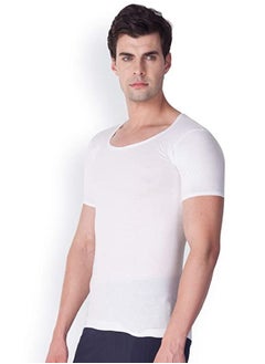 LUX VENUS Mens Solid Vest Pack of 3 Small