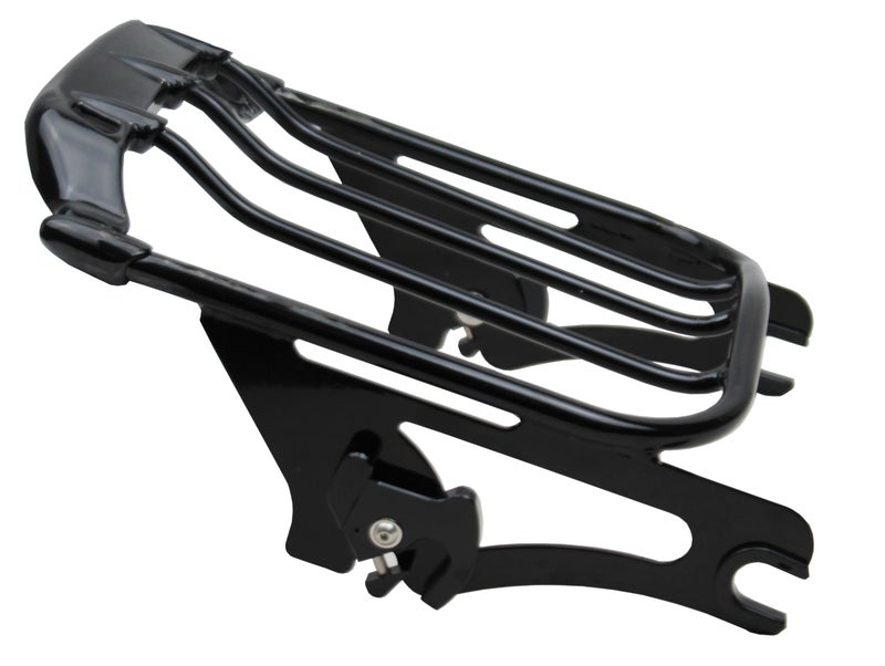NOVALLA Detachable Stealth Luggage Rack Compatible for Harley Touring Street Glide Road King Electra Glide 2009-later (Air Wing-Black) - Image 4