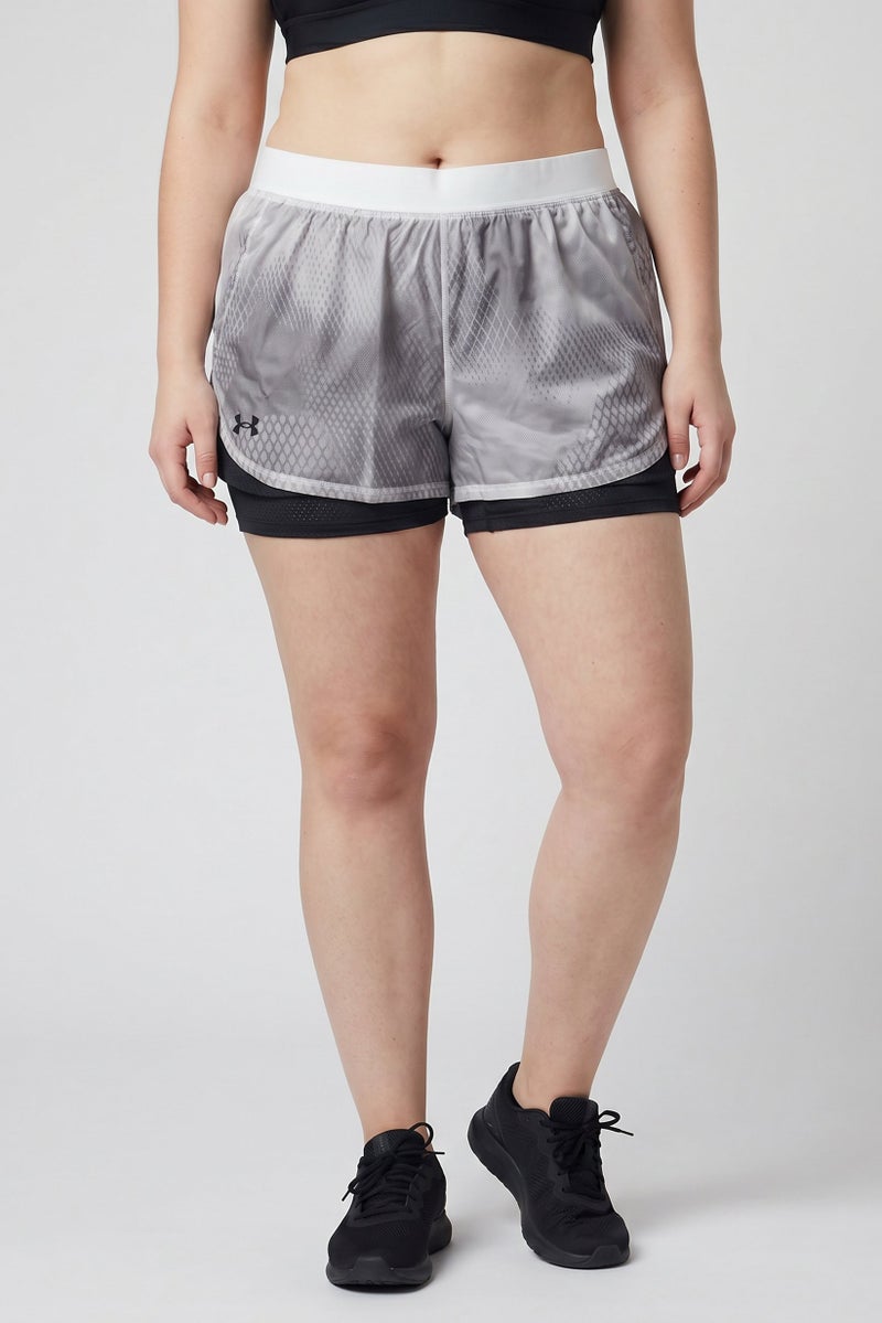 UNDER ARMOUR Women Sportswear Fit Training Shorts, Multicolor - Image 1