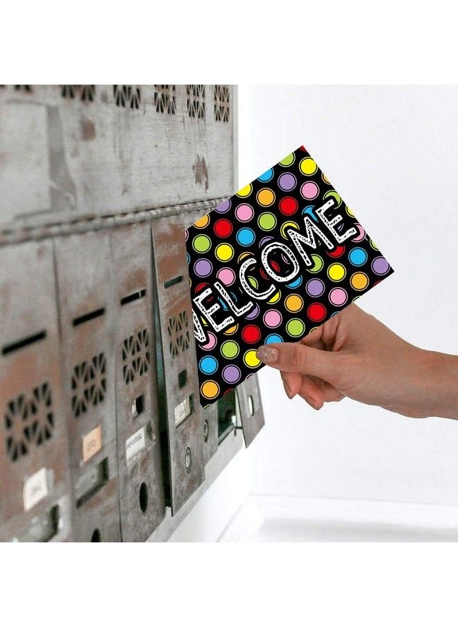 ceiba tree - Chalkboard Welcome Postcards Colorful Welcome To Our Class Cards Back To School For Kids - Image 1