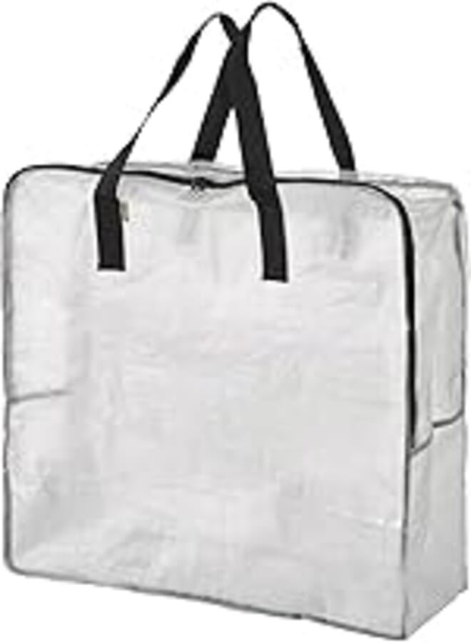 Storage bag, clear, 25 ½x8 ¾x25 ½ "