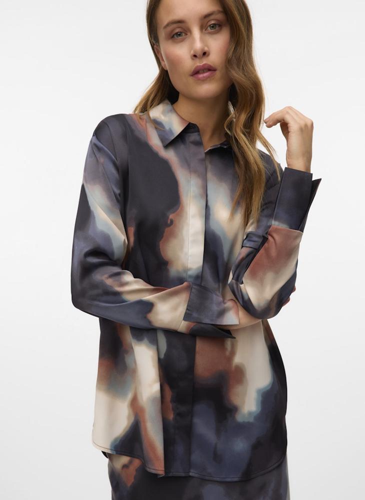 فيرو مودا قميص بأزرار وأكمام طويلة - Image 3