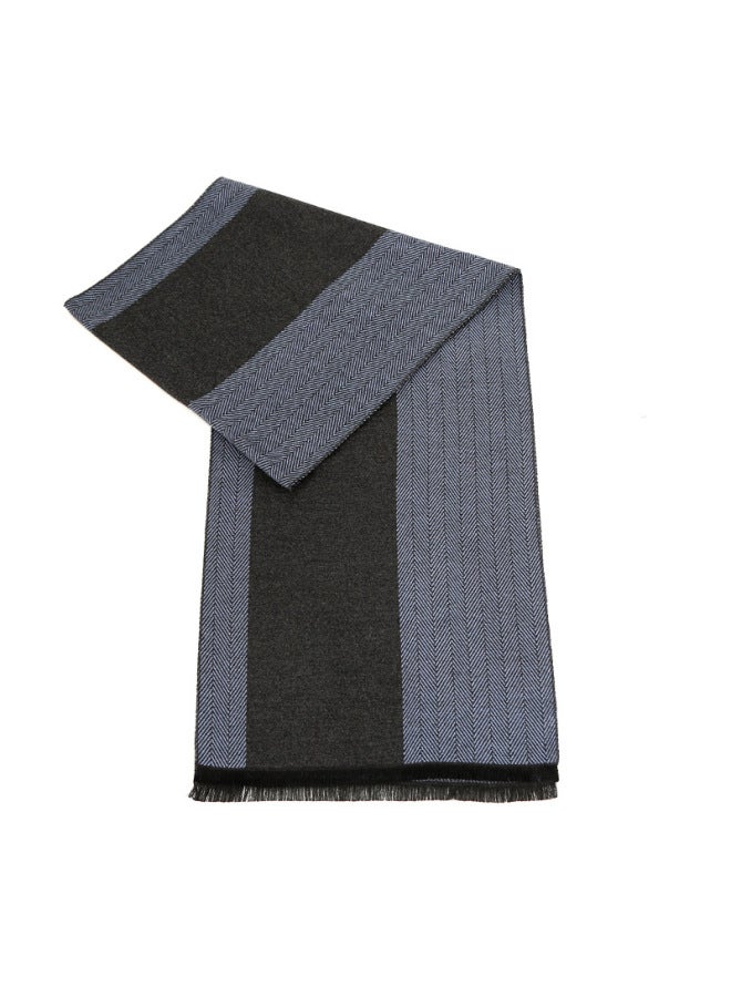 Autumn And Winter Scarf Men's Velvet Scarf Men's Scarf Business Men's Scarf Boyfriend Scarf Father's Scarf Warm