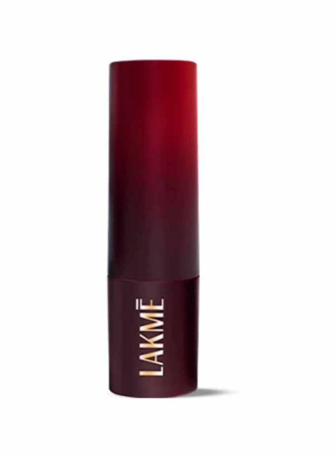 LAKME LAKMÉ Cushion Matte Lipstick Plum Obsession  4.5g   Long Lasting Lipsticks for Women Comfortable Velvet Matte Finish Lipstick for Soft Feel - Image 1