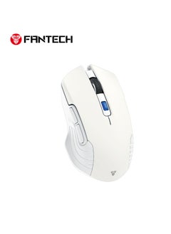 FANTECH Wireless Gaming Mouse – E500mAh Rechargeable Battery, 2000 DPI, 6 Buttons, 3M Silent Clicks | Long-Lasting & Ergonomic Design.Compatible with Computer PC MacBook Laptop Windows 11 10 macOS Linux  - Image 2