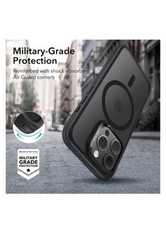 ESR ESR for iPhone 15 Pro Max Case Compatible with MagSafe -Grade Protection Yellowing Resistant Scratch-Resistant Back Magnetic Classic Series Frosted Black  - Image 5