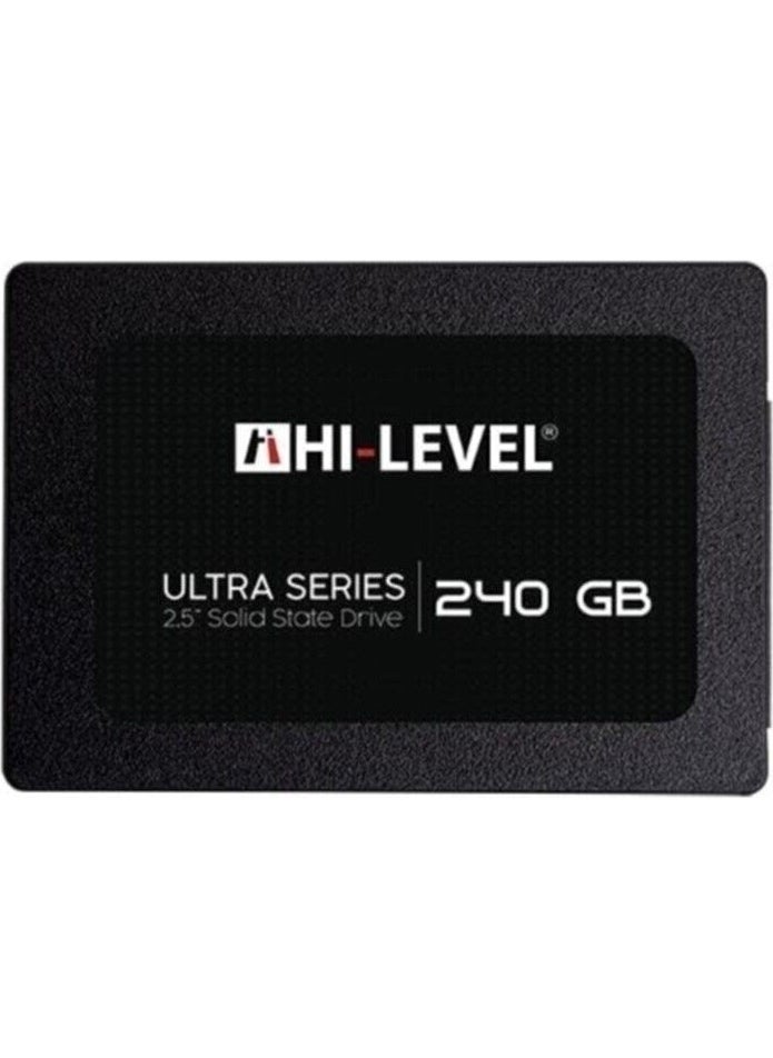 Hi-Level - Ultra 240GB 550MB-530MB/S Sata3 2.5" SSD HLV-SSD30ULT/240G - Image 1