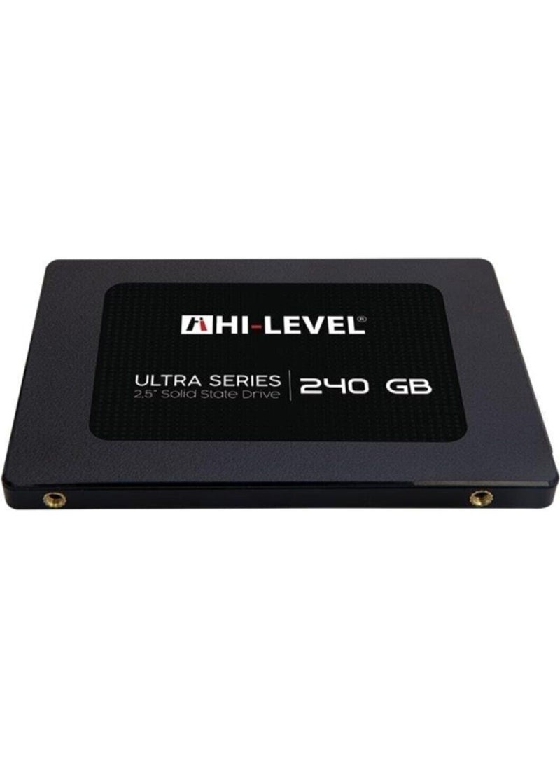 Hi-Level - Ultra 240GB 550MB-530MB/S Sata3 2.5" SSD HLV-SSD30ULT/240G - Image 1