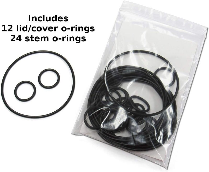 Captain O-Ring Replacement O-Ring Kit for Jandy NeverLube and Pentair Valves (12 Sets) - Image 5