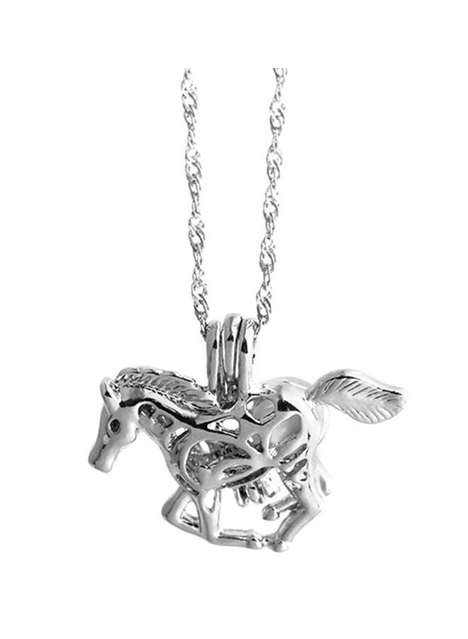NIBEMINENT Running Horse Medallion Pendant - Image 1