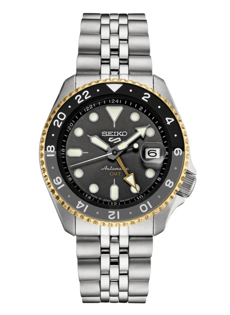 Men's Sports Black Dial GMT Watch SSK021K1