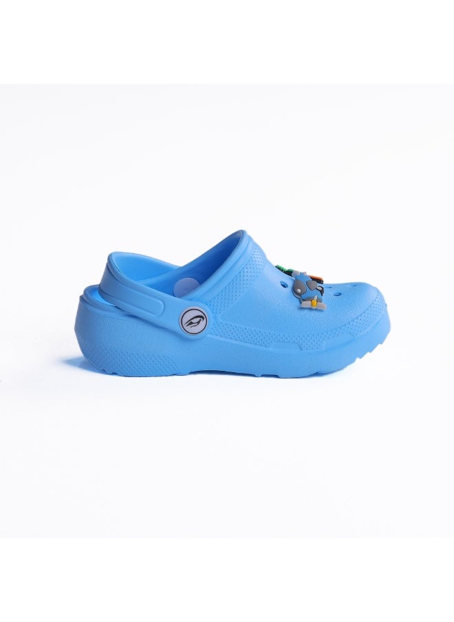 Onda Onda Pronto Summer Kids Clogs with Summer Vibes Stickers, Lightweight & Comfortable - Baby Blue  - Image 5