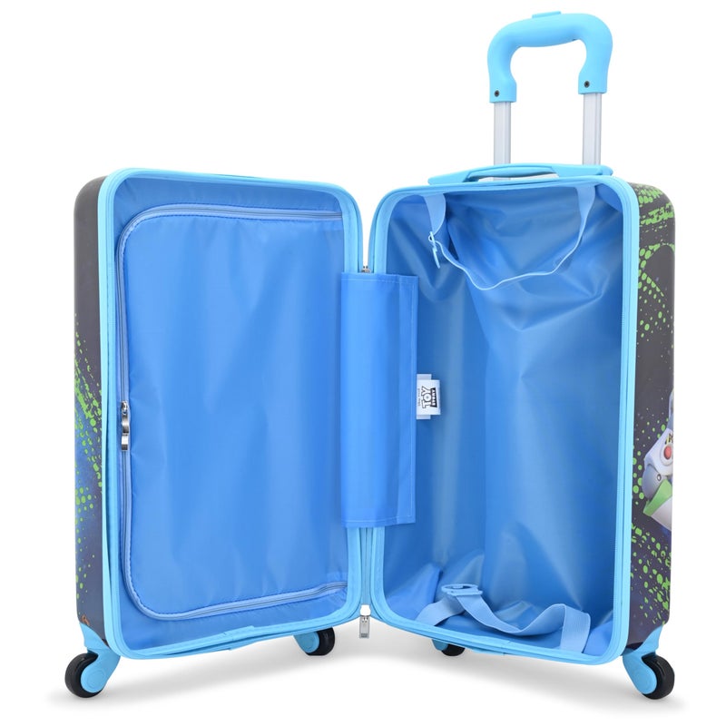 Fast Forward Disney Toy Story 20" Hardshell Luggage - Woody Buzz Cute & Durable Hard-side Suitcase for Travel with Spinner Wheels 20"x12"x8" - Image 4