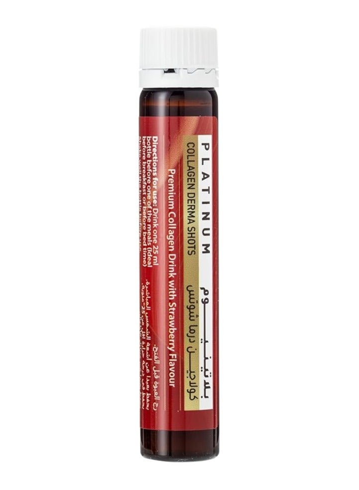 SUNSHINE NUTRITION Sunshine Nutrition Platinum Collagen Derma Shot (20 Bottles X 25 Ml Each) | Premium Collagen Drink For Skin Care | Strawberry Flavor - Image 4