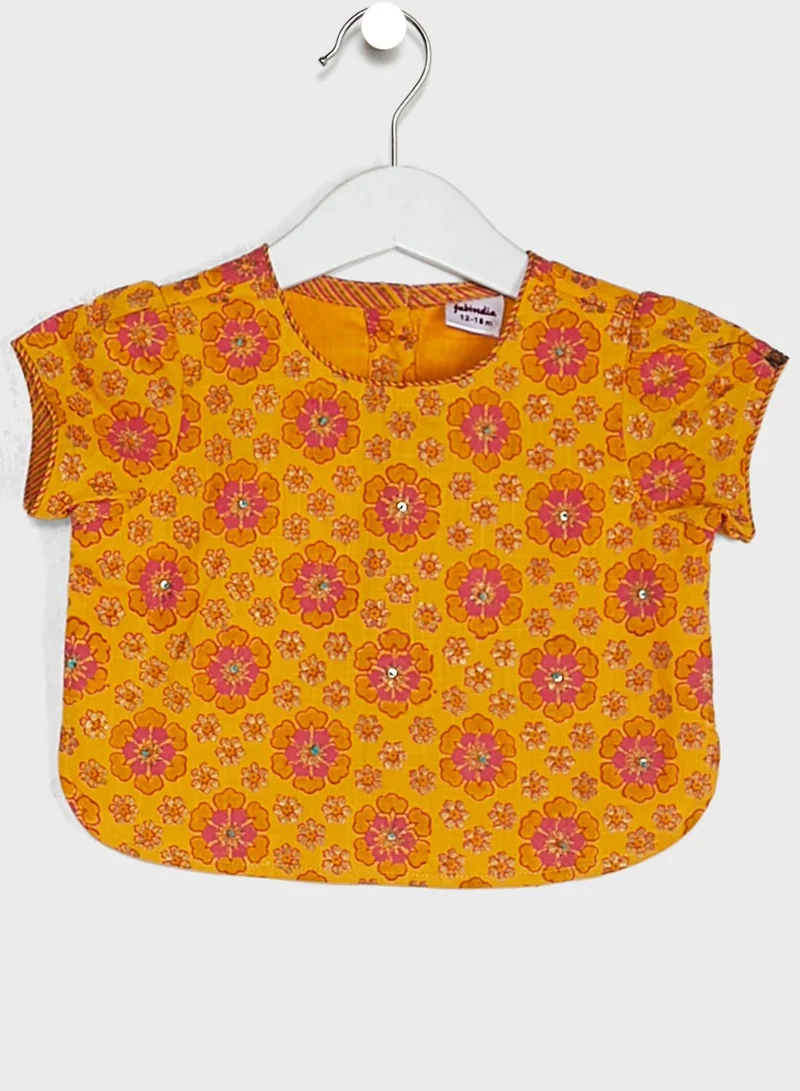 Fabindia Kids Lehenga Choli  Set