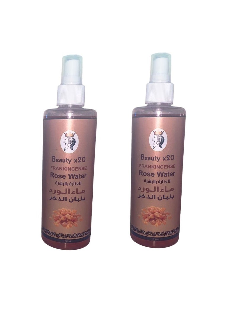 بيوتي 2.0 2 قطع بيوتي ماء الورد بلبان الذكر للبشرة 250ml - Image 1