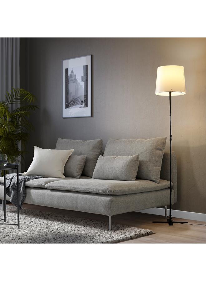 Zaboon Floor Lamp, Black/White, 150 Cm - Image 3