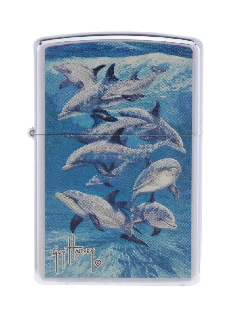 Zippo Zippo Tiger Windproof Lighter 20287 - 207 (Silver-toned)  - Image 1