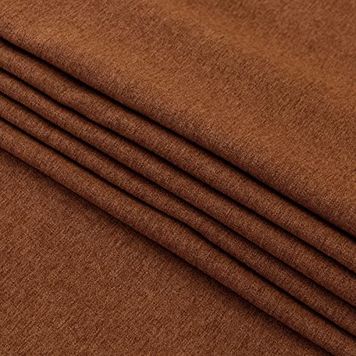 AMBERIS Bed Runner Brown, Imitation Linen Decorative Bed Scarf for Home Hotel (Pillowcases Sold Separately) - Image 5