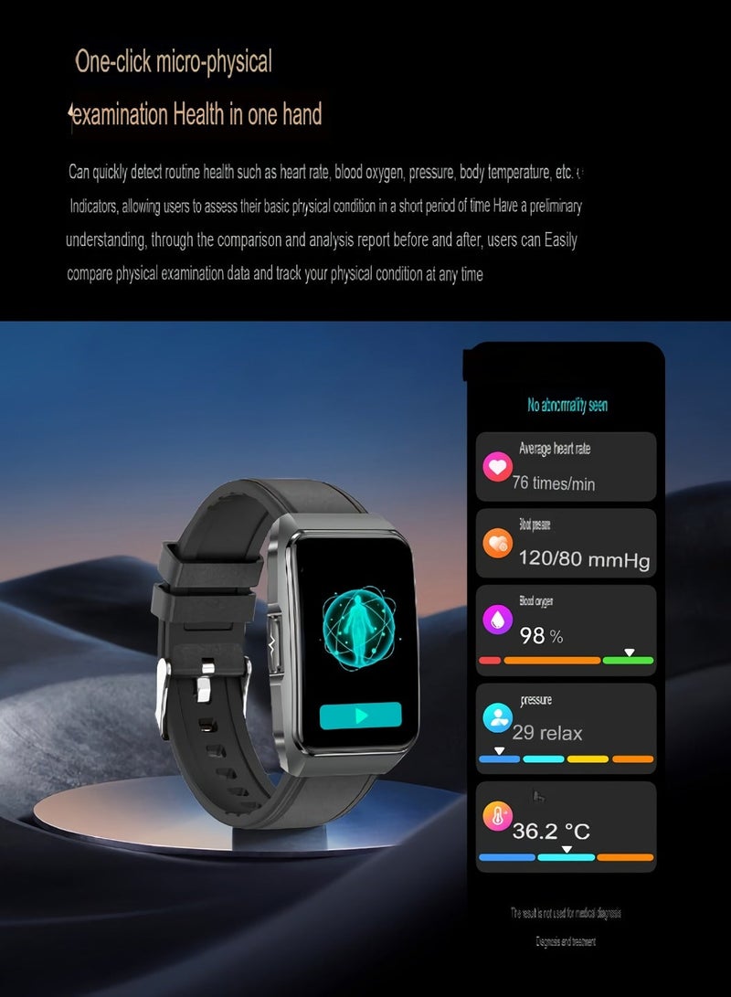 Smart Watch,  Waterproof Smart Wrist Watch, Lightweight Fitness Tracker Smart Bracelet - Image 3